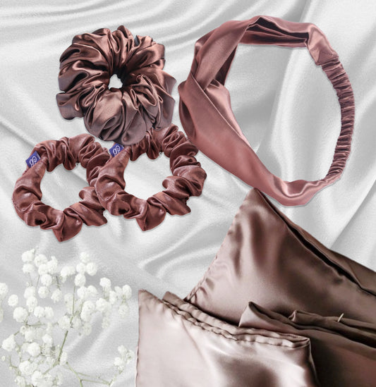 BlingHair Satin Scrunchies and more @ INR 959 - Women's Day Combo 1